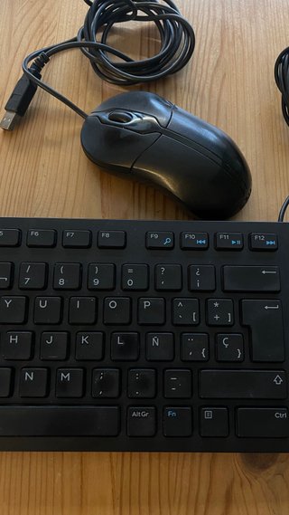 Teclado y Ratón DELL Negro