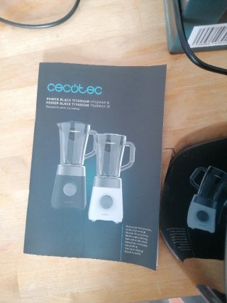 Batidora Cecotec Power Black Titanium