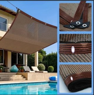 2 Toldos Vela Rectangular 3X4