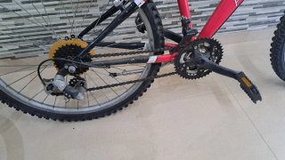 Bicicleta Montaña Roja Peliser