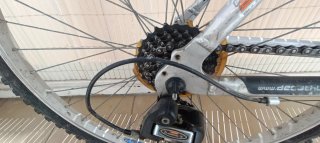 Bicicleta BTT Decathlon Rockrider Plata