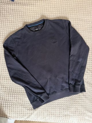 Sudadera BOSS Azul Marino Cuello Redondo Talla M