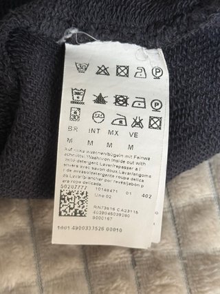 Sudadera BOSS Azul Marino Cuello Redondo Talla M
