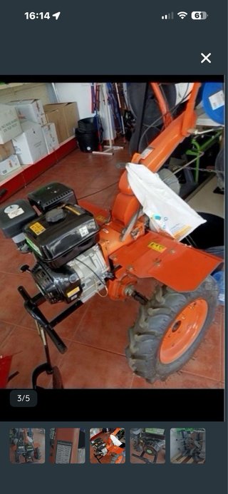 Motoazada Gasolina 9.5HP