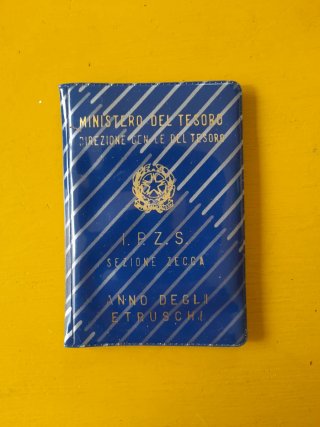500 Lire Argento Etruschi 1985