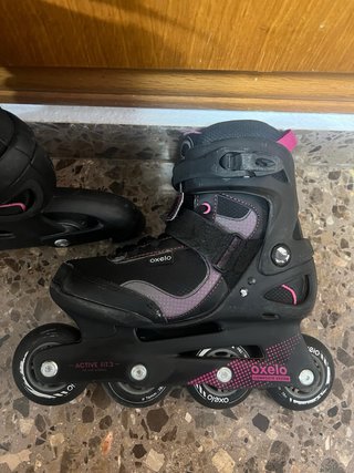 Patines en línea Oxelo niña talla 37 ajustable
