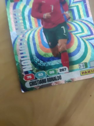 Carta Cristiano Ronaldo Edición Limitada