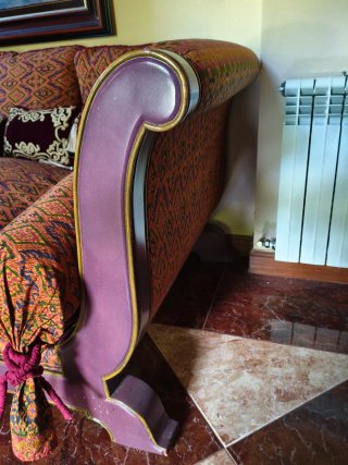 Chaise longue diseño exclusivo- estilo oriental