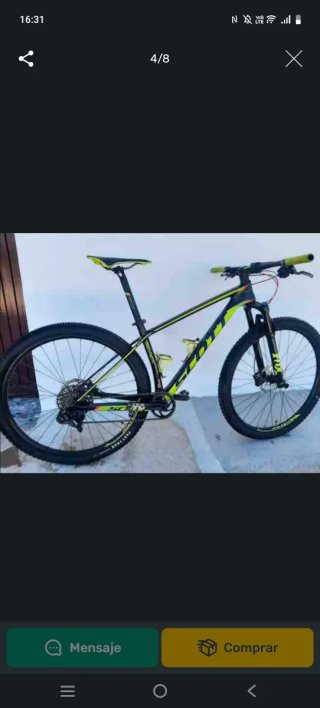Bicicleta Scott Carbono MTB
