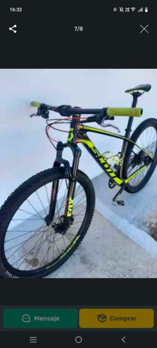 Bicicleta Scott Carbono MTB