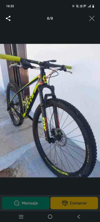 Bicicleta Scott Carbono MTB