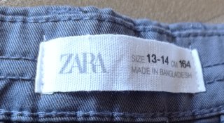 Bermuda ragazzo Zara tg 13-14 anni