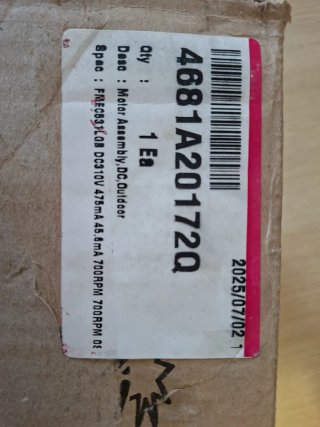 Motor LG DC aire acondicionado 310V