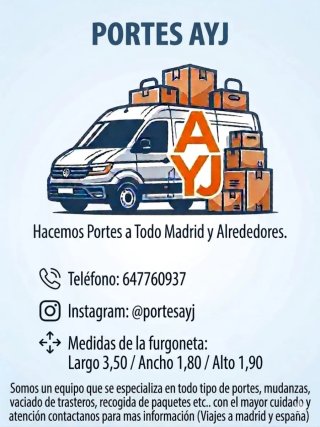 portes y mudanzas