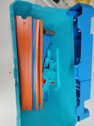 Cajas Hot Wheels Acrobacias track builder