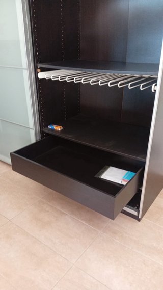 Armario doble Ikea pax svartisdal