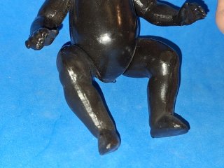 Lote 2 bambole in celluloide antiche anni '50-'60