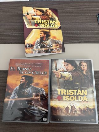 Lote DVD: Tristán + Isolda y El Reino de los Cielo