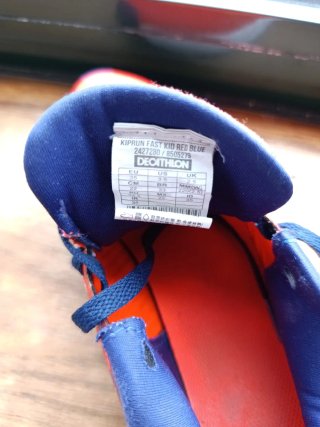 Zapatillas deportivas niño/niña talla 35