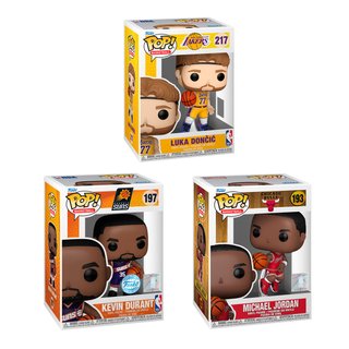Pack 3 Funko POP! NBA MVP Baloncesto