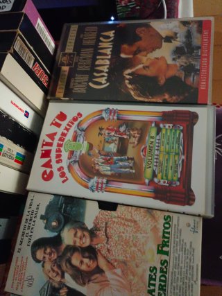 Lote 15 VHS Originales Variados