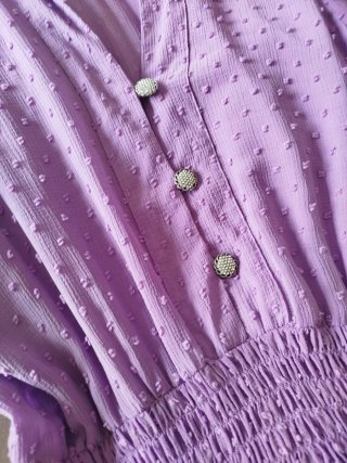 Vestido plisado zara