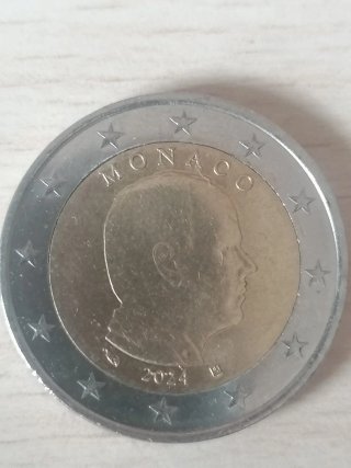 Moneda 2€ Monaco 2024 SC