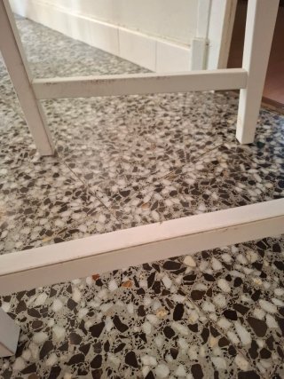 Mesa extensible Comedor + 4 Sillas IKEA Blanca