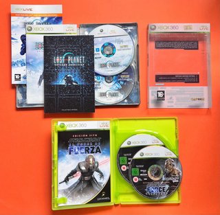 Lost Planet Star Wars Mass Effect Halo reach x360