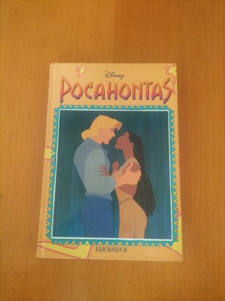 Pocahontas novelización con fotos de la película