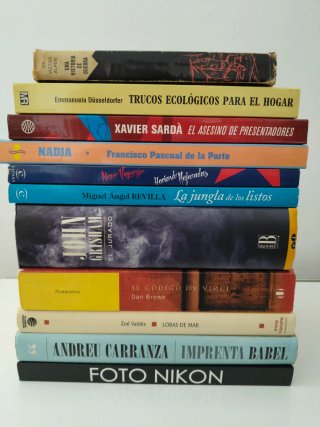 6 libros a 9€