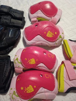 Protecciones Patinaje Niños Rodilleras Muñequeras