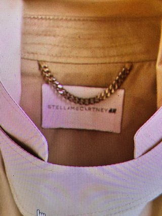 Gabardina Stella McCartney HM Oversize Beige XXL