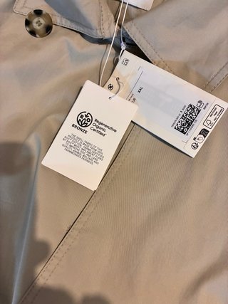 Gabardina Stella McCartney HM Oversize Beige XXL