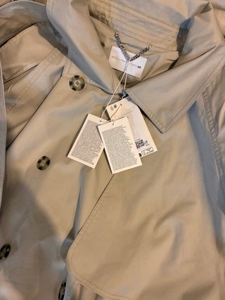 Gabardina Stella McCartney HM Oversize Beige XXL
