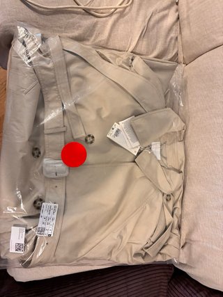 Gabardina Stella McCartney HM Oversize Beige XXL