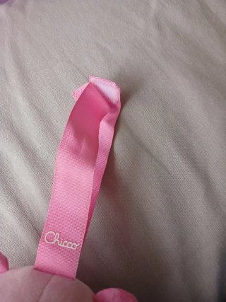 Peluche musical oso rosa Chicco.