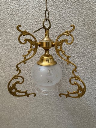 Lampara tipo farol vintage