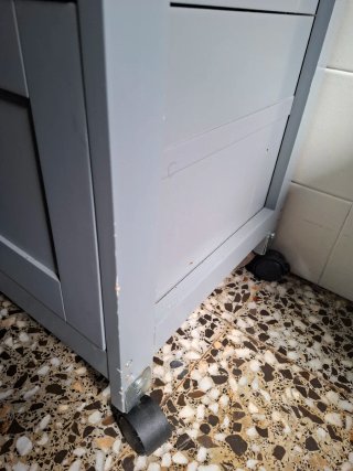 Carrito Auxiliar Cocina Gris