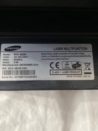 Impresora Laser Multifuncional Samsung SCX-4623F