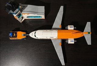 Lego 3 en 1 Avión Ciudad 697 Piezas