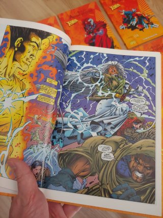 Comics 1 al 8 de X-men La era de Apocalipsis