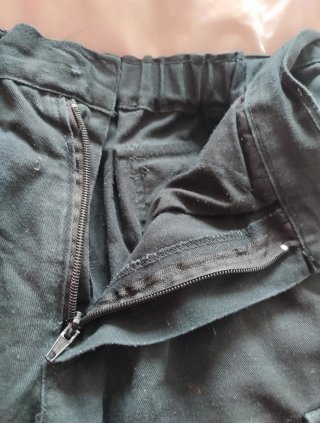 Pantaloni cargo convertibili Ducati neri