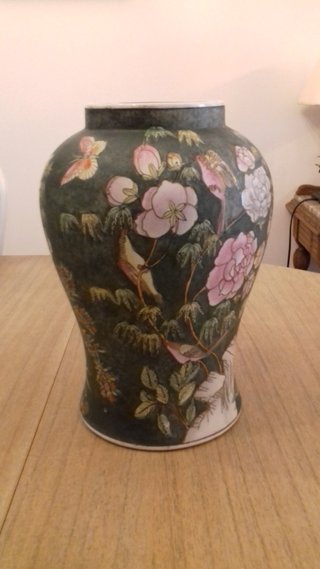 JARRÓN CHINO DE PORCELANA