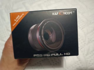 Objetivo K&F Concept 0.35x Fisheye
