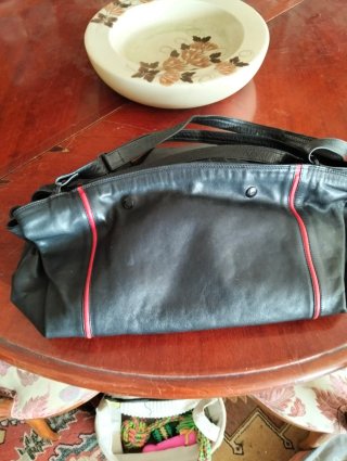 Bolso de cuero Porsche Design de los 80