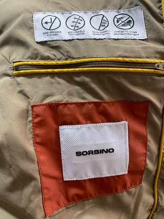 Giubbotto uomo invernale beige
