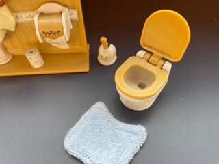 Sylvanian families set baño completo!!