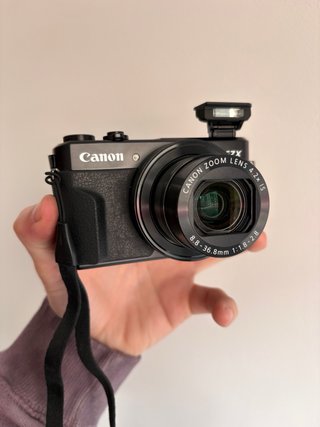 Canon G7X Mark II Cámara Digital Negra