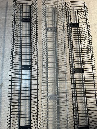 Estanterías para CDs de metal Pack 3